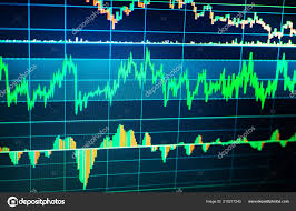 fundamental technical analysis concept market trading screen