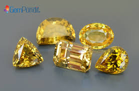 Yellow Sapphire Price Guide Pukhraj Price Guide Gempundit Com