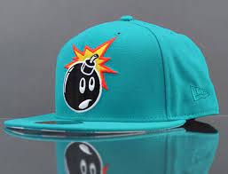 The Hundreds X New Era Adam Stripe 59fifty Fitted Baseball Cap Strictly Fitteds Fitted Baseball Caps Baseball Cap New Era