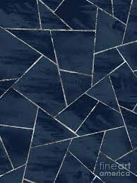 We did not find results for: Midnight Navy Blue Ink Silver Geometric Glam 1 Geo Decor Art Art Print By Anitas And Bellas Art In 2021 Blue Geometric Wallpaper Blue Ink Geometric