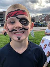 Lots of happy kiddos at our face painting booth last night at Sunset