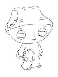 Maybe you would like to learn more about one of these? Stewie With Underwear On His Head In Family Guy Coloring Page Kids Play Color