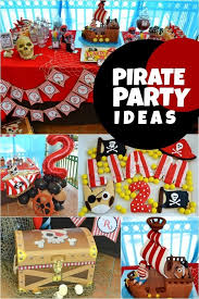 Another great pirate decoration that you can either use with the beach backdrop or as a window cling is the pirate skeleton, fatal. Boy Pirate Birthday Theme Novocom Top
