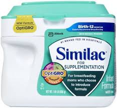 Similac Supplementation Powder 23 2 Ounce Helps Provide A Gentle Introduction To Formula Has Approximately 10 More P Similac Baby Formula Baby Food Recipes