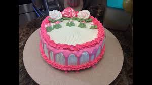 Decoracion Sencilla De Torta O Pastel Youtube
