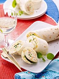 Thunfisch Wraps Rezept Lecker Wraps Rezept Rezepte Fingerfood Rezepte