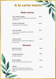 A La Carte - Definition, Meaning & Synonyms | Vocabulary.Com