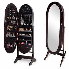 Constructed using long lasting medium density fiberboard(mdf) material, you can get this. 25 Beautiful Standing Mirror Jewelry Armoires Zen Merchandiser Mirror Jewelry Armoire Standing Mirror Jewelry Armoire