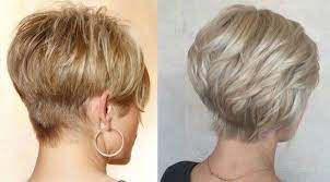 Coiffure 2020 les coupes tendances a adopter apres 50 ans. View Coiffure Courte Femme 50 Ans Cheveux Epais Nuque Effilee Background Coiffure Courte Femme Obese