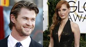 Born and raised in sacramento, california, chastain developed an interest in acting from an. Chris Hemsworth Is Very Good Kisser Jessica Chastain Entertainment News The Indian Express