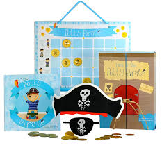 Pirate Potty Training Set With Book Potty Chart Reward Magnets Pirate Hat And Patch For Toddler Boys Comes In Pirate Ship Box