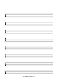 These blanks chord charts help you create your own chord progression. Free Blank Manuscript And Tab Paper From Cliff Smith Guitar Lessons