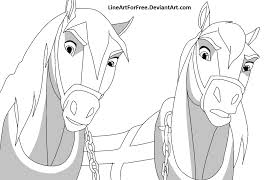 Spirit Horse Base 23 By Lineartforfree On Deviantart Spirit The Horse Spirit Drawing Horse Coloring Pages