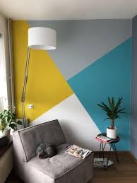 La décoration murale en peinture est très en vogue, nous vous proposons alors de découvrir plusieurs idées originales de décorations réalisées avec de la peinture : Unique Et Rare Mur De La Couleur Des Idees Idee Deco Mur Chambre Deco Maison Interieur Deco Mur Chambre