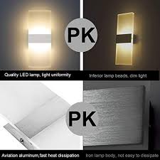 Maybe you would like to learn more about one of these? Modern Led Wall Sconce Lighting Fixture Lamps 12w Warm White 2700k Up And Down Indoor Acrylic Wall Lights Not Dimmable For Living Room Bedroom Hallway Conservatory 3 Pack Pricepulse