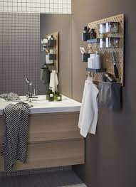 Heritage bathrooms' online bathroom planner. Ikea S New Skadis Pegboard Is Every Neat Freak S Dream Living In A Shoebox Ikea Pegboard Bathroom Design Tool Bathroom Decor Accessories