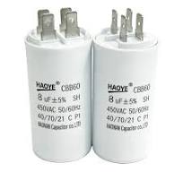 Capacitor CBB60 for Washing Machine Cbb61 450vac Capacitor 1 0uf 40 70 21  50 60hz Moter Capacitor Case Original
