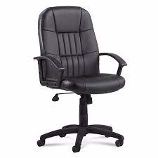 The chair is amazing quality wise and it is very spacious as well. Black Leather Desk Chair Hs 350 Office Star Afw Com