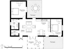 Plan Maison 80 M Avec Veranda Ooreka