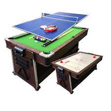 Table walnut dining room ping pong table table design game room ping decor diy table conference table. 7ft Pool Table Multigame Billiards Air Hockey Table Tennis Mattew