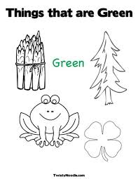 Find more green coloring page. Green Coloring Pages Worksheets