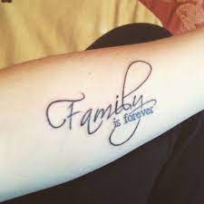 2.7 faith and ribbon tattoo. 23 Family Tattoo Ideas For Ladies Styleoholic