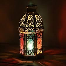 8 07in Moroccan Lanterns Hanging Candle Holders Metal Moroccan Indoor Outdoor Tealight Candle Lanterns With Colored Glass Candle Holders Aliexpress Delivering products from abroad is always free, however, your parcel may be subject to vat, customs duties or other taxes, depending on laws of the country you live in.