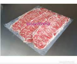 Fresh market emerald bintaro / 081314809585 call/wa: Daging Sapi Kazoku Striploin Meltique Wagyu Beef Slice Yakiniku 250gr Blisskitchenid