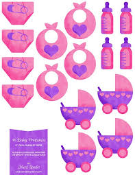 Pink Girl Baby Shower Printables 3 50 Pink Baby Shower Baby Shower Printables Cute Baby Shower Ideas