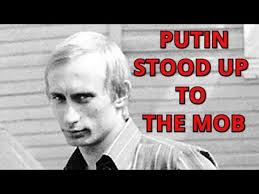 Russias prime minister vladimir putin l takes part in a training session for young ice hockey players before the start of the golden. How The Young Kgb Lieutenant Colonel Putin Saved Kgb Offices In Dresden From East German Protestors Youtube