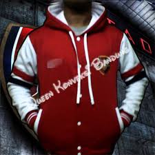Jaket Hoodie Baseball Arsenal Jaket Referensi Desain