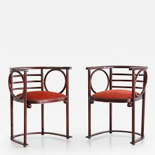Josef Hoffmann Josef Hoffmann Pair Of Fledermaus Chairs Furniture Chair Furniture Chair