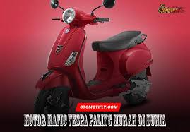 Harga Vespa Urban Club 125 Motor Matic Vespa Paling Murah Di Dunia Vespa Motor Bohlam