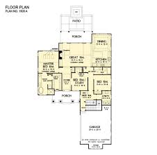 The 85'5 depth includes the stairs. Neighborhood Friendly Home Plans Narrow Lot House Designs