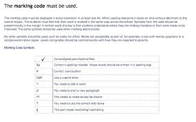 Whole School Marking What Why How Teachertoolkit School Effective Feedback Coding
