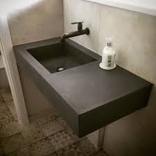 Floating vanities do not skimp on storage space. Polished Concrete Sinks Concrete Tuesdays