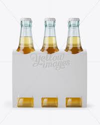 Download White Paper 6 Pack Beer Bottle Carrier Mockup In Bottle Mockups On Yellow Images Object Mockups PSD Mockup Templates
