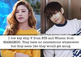Tolle angebote bei ebay für mamamoo wheein. Unpopular K Pop Opinions I Low Key Ship V From Bts And Wheein From Mamamoo
