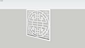 Maybe you would like to learn more about one of these? Traditional Chinese Square Window Frame 3d Warehouse