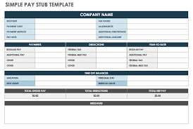 In addition, the paycheck stub also shows the taxes and other deductions and amounts deducted from the employee's income. Free Pay Stub Templates Smartsheet