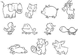 These spring coloring pages are sure to get the kids in the mood for warmer weather. Coloring Page Baby Animals Free Printable Coloring Pages Img 24839