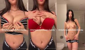 Asian Candy Takes Her Clothes Off | PimpBunny