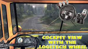 By clicking on the continue button, you agree to continue with the download at your own risk and softonic accepts no responsibility in connection with this action. Spintires First Person Cockpit View With The Logitech G27 Steering Wheel Youtube
