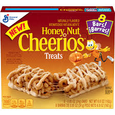 Honey Nut Cheerios Cereal Treat Bars 8ct 6 8 Oz Meijer