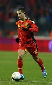 Eden Hazard On Belgium National Team Eden Hazard Football Players Images Football Boys