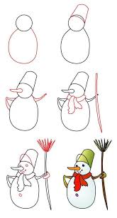 Entdecke 53 anzeigen für bleistift zeichnung zu bestpreisen. Wie Zeichnet Man Einen Schneemann Fur Das Neue Jahr Schneemannzeichnung