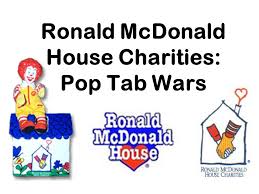 Campers participate in activities such as outdoor play, art and science projects, and more. Ronald Mcdonald House Charities Pop Tab Wars Ppt Video Online Download