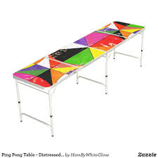 Ping Pong Table Distressed Color Wheel Hambywg Zazzle Com In 2020 Ping Pong Color Wheel Ball Storage
