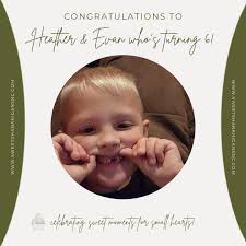 Congratulations to Heather and Evan who's turning 6 in December! 💚 Thanks  to everyone who participated! ✨