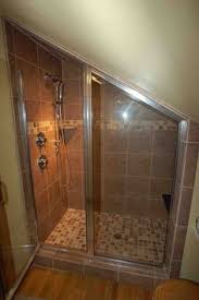 Under Stairs Shower Google Search Attic Shower Small Attic Bathroom Attic Bathroom